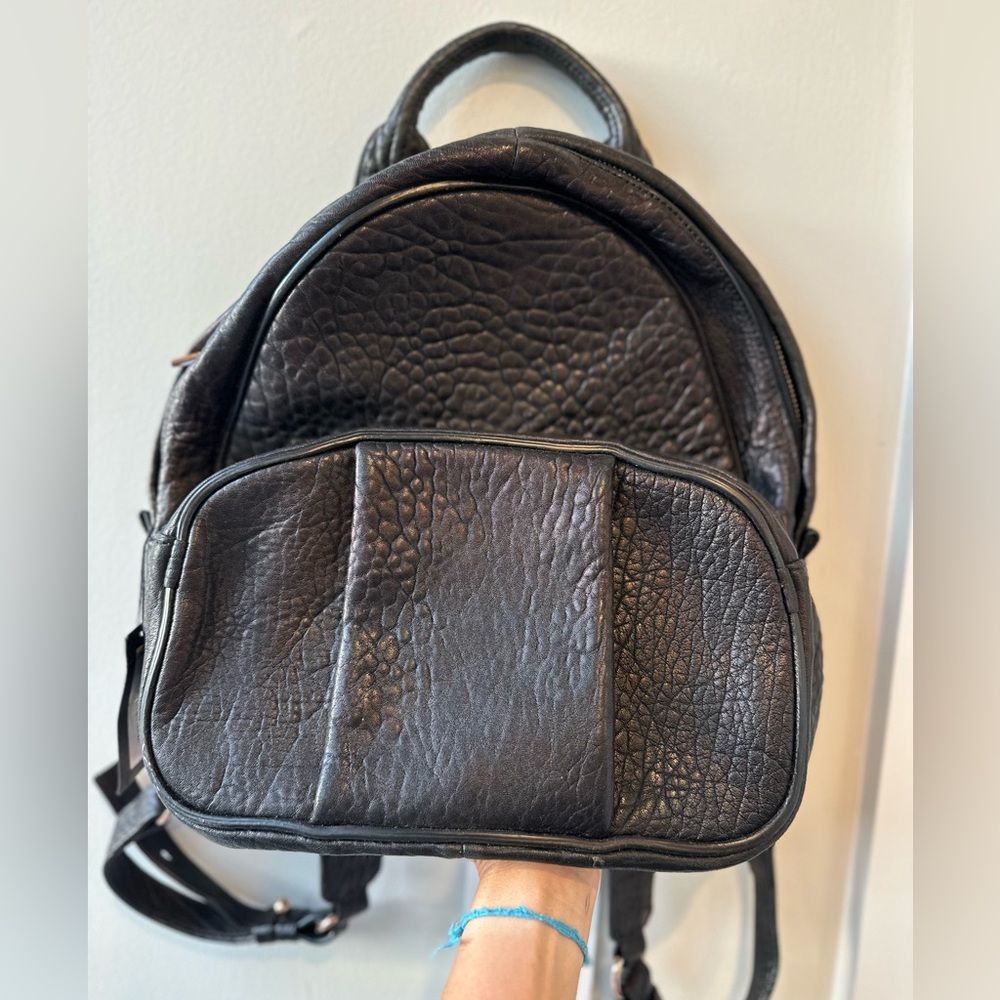 Alexander Wang Dumbo Backpack NWT Black Rose Gold